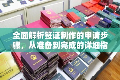 索县全面解析签证制作的申请步骤，从准备到完成的详细指南